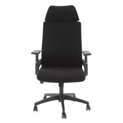 Кресло офисное 124*65*54 см до 150 кг механизм качания черный Baizheng