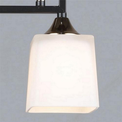 Плафон стеклянный Е27 белый N5702 Baizheng