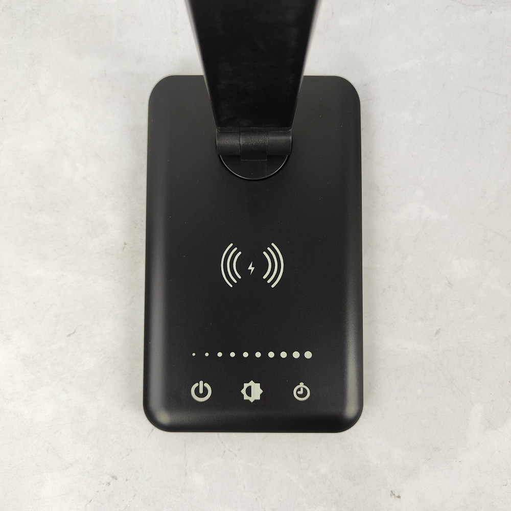 Лампа светодиодная настольная 18*12,5*11*60 см 10Вт USB черный Baizheng