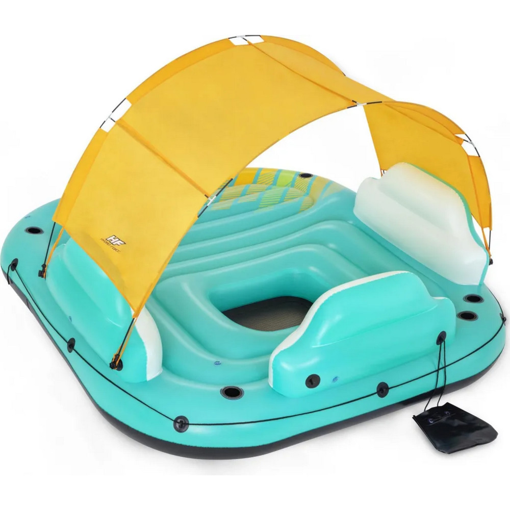 Матрас для плавания 300*275 см с навесом Sunny BestWay