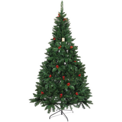 Сосна искусственная 210 см 1080 веток металл подставка Лесное утро Сосна искусственная 210 см 1080 веток металл подставка Лесное утро