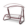 Мини фото №1 Качели садовые Арно-Верк Оазис Люкс, бордовый, до 300кг, 2320*1250*1950мм