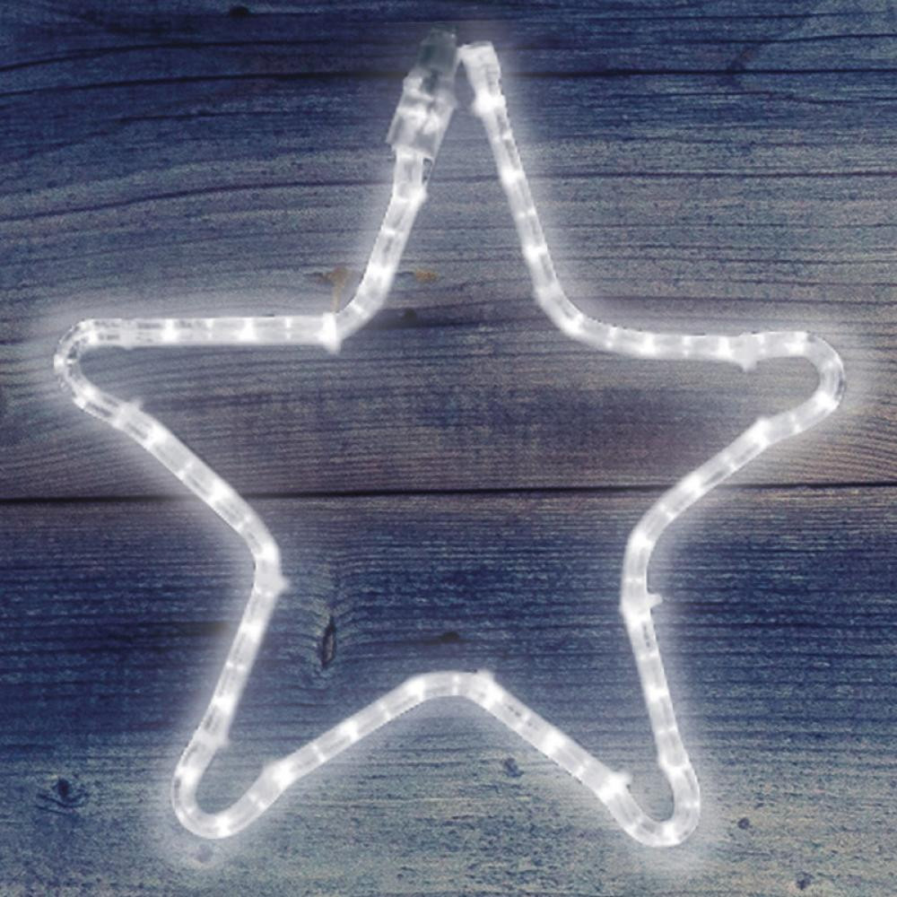 Светильник светодиодный 30х28 см 36 led 220 В Звездочка свет теплый белый Neon-night