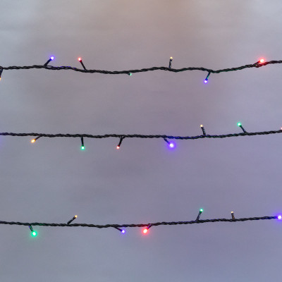 Гирлянда светодиодная 10 м 100 led 230 В уличная твинк лайт мультиколор Neon-night Гирлянда светодиодная 10 м 100 led 230 В уличная твинк лайт мультиколор Neon-night