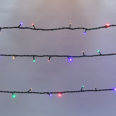 Гирлянда светодиодная  10 м 100 led 230 В уличная твинк лайт мультиколор Neon-night