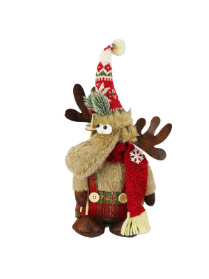 Фигурка 40х20х15 см ассорти Новогодний олень Номер 1 NP-5011 Fex Фигурка 40х20х15 см ассорти Новогодний олень Номер 1 NP-5011 Fex