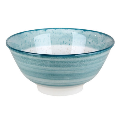 Салатник фарфоровый 16 см 700 мл Rustic blue Коралл