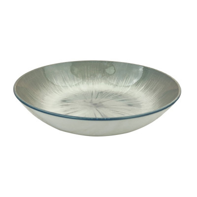 Тарелка фарфоровая суповая 20 см 600 мл Eden grey Коралл