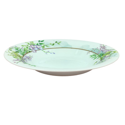 Тарелка стеклокерамическая суповая 21,5 см 500 мл Эвори Коралл