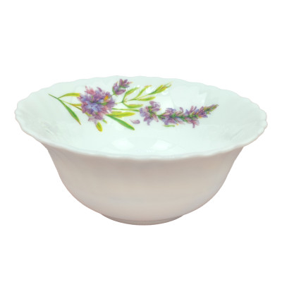 Салатник стеклокерамический  12.5 см 300 мл Lavender Коралл