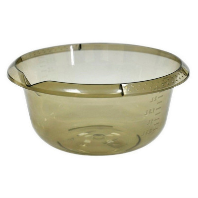 Миска пластиковая 3 л с мерным делением дымчатый Violet