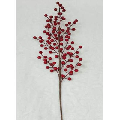 Ветка декоративная 30 см ягоды NP-2656 Baizheng