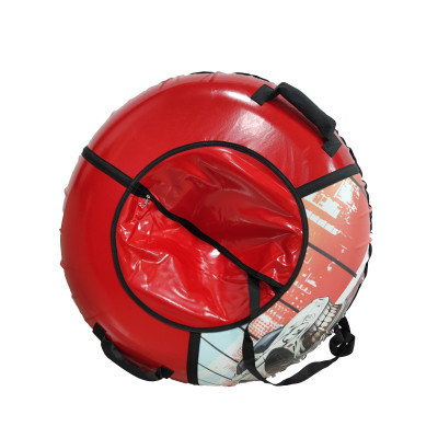 Тюбинг ПВХ d-850 мм Машина на красном Лесниково