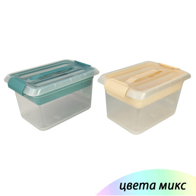 Контейнер пластиковый 6 л 300х193х170 мм с вкладышем Smartbox Полимербыт Контейнер пластиковый 6 л 300х193х170 мм с вкладышем Smartbox Полимербыт