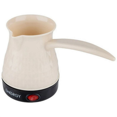 Кофеварка-турка электрическая стекло 600 Вт 0,3 л бежевый EN-293 Energy