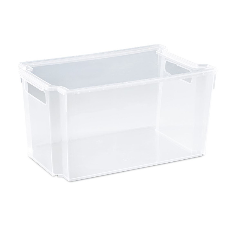 Контейнер пластиковый  18 л 394*262*200 мм крышка прозрачный Модуль Violet