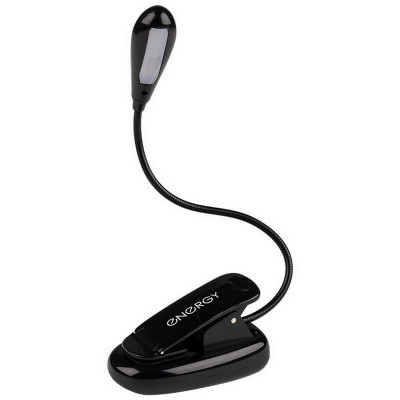 Лампа светодиодная настольная 1 м 5В USB 3 цвета черный прищепка EN-LED 33 Energy