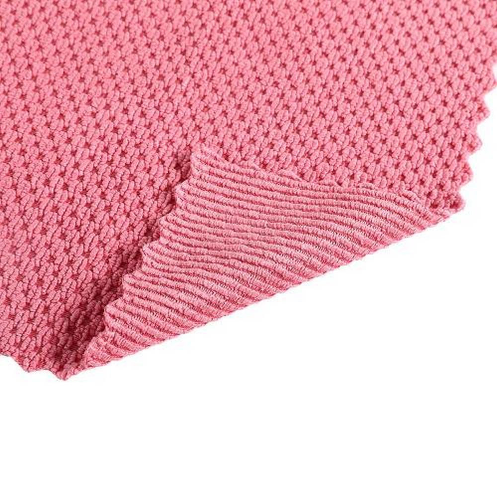 Салфетка микрофибра для уборки 5 шт 25х25 см микс BZ02-0002 Baizheng