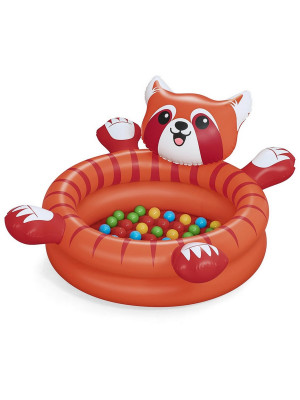 Бассейн надувной 107*94*58 с мячами Playful Red Panda Bestway