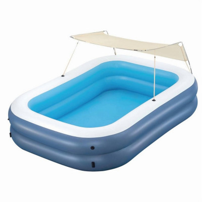 Бассейн надувной 254*178*140 см 778 л с навесом Summer Bliss Bestway