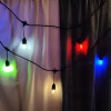 Мини фотография Гирлянда светодиодная 5 м 10 ламп уличная разноцветный NP-1261 Fex