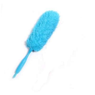 Щетка для удаления пыли 60х14 см микрофибра круглая ручка пластик голубой Baizheng Щетка для удаления пыли 60х14 см микрофибра круглая ручка пластик голубой Baizheng