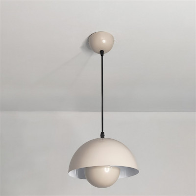 Люстра кухонная 1 плафон 23*15,5*80 см Е27 60Вт 4м2 плафон металл бежевый Baizheng