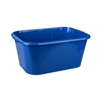 Таз пластиковый 30 л 52х36,5х23,5 см микс Эконом Альтернатива