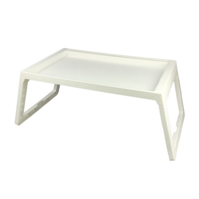 Поднос-столик пластиковый 68*360*26,5 см белый Виолет Поднос-столик пластиковый 68*360*26,5 см белый Виолет