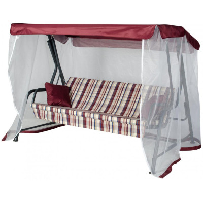 Качели садовые 2090*1420*1550 мм нагрузка 300 кг антрацит Панама 1 компл 2 коробУдачная мебель