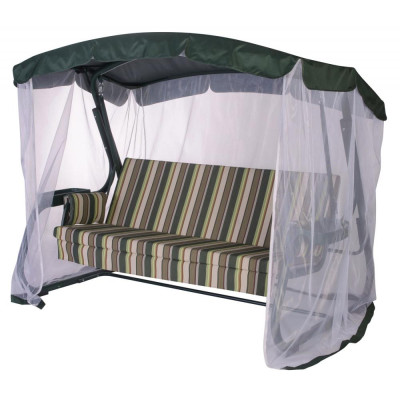 Качели садовые 2240*1360*1720 мм нагрузка 350 кг зеленый Майорка 1компл 2 короб Удачная мебель