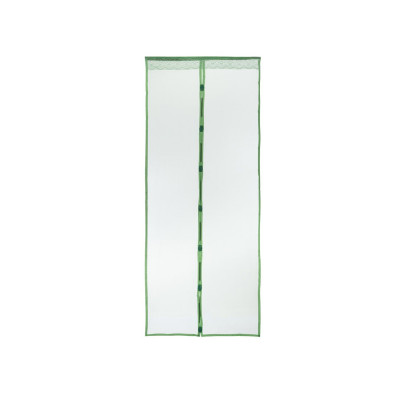 Сетка противомоскитная для дверей 0,9х2,2 м на магнитах Птички зеленый Рыжий Кот