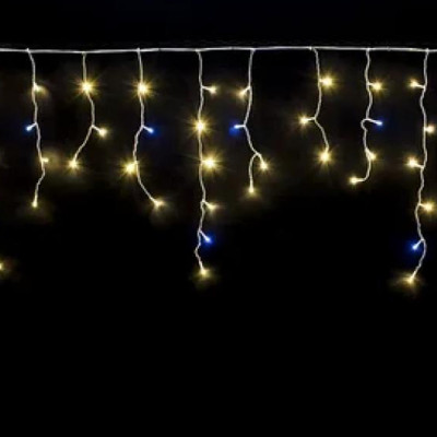 Гирлянда светодиодная  2х1,5 м 320 led 220 В уличная занавес белый Мерцание Серпантин