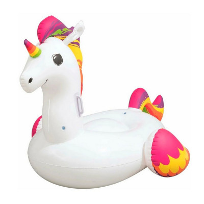 Игрушка для катания верхом 155*119 см Единорог с ручками BestWay Игрушка для катания верхом 155*119 см Единорог с ручками BestWay
