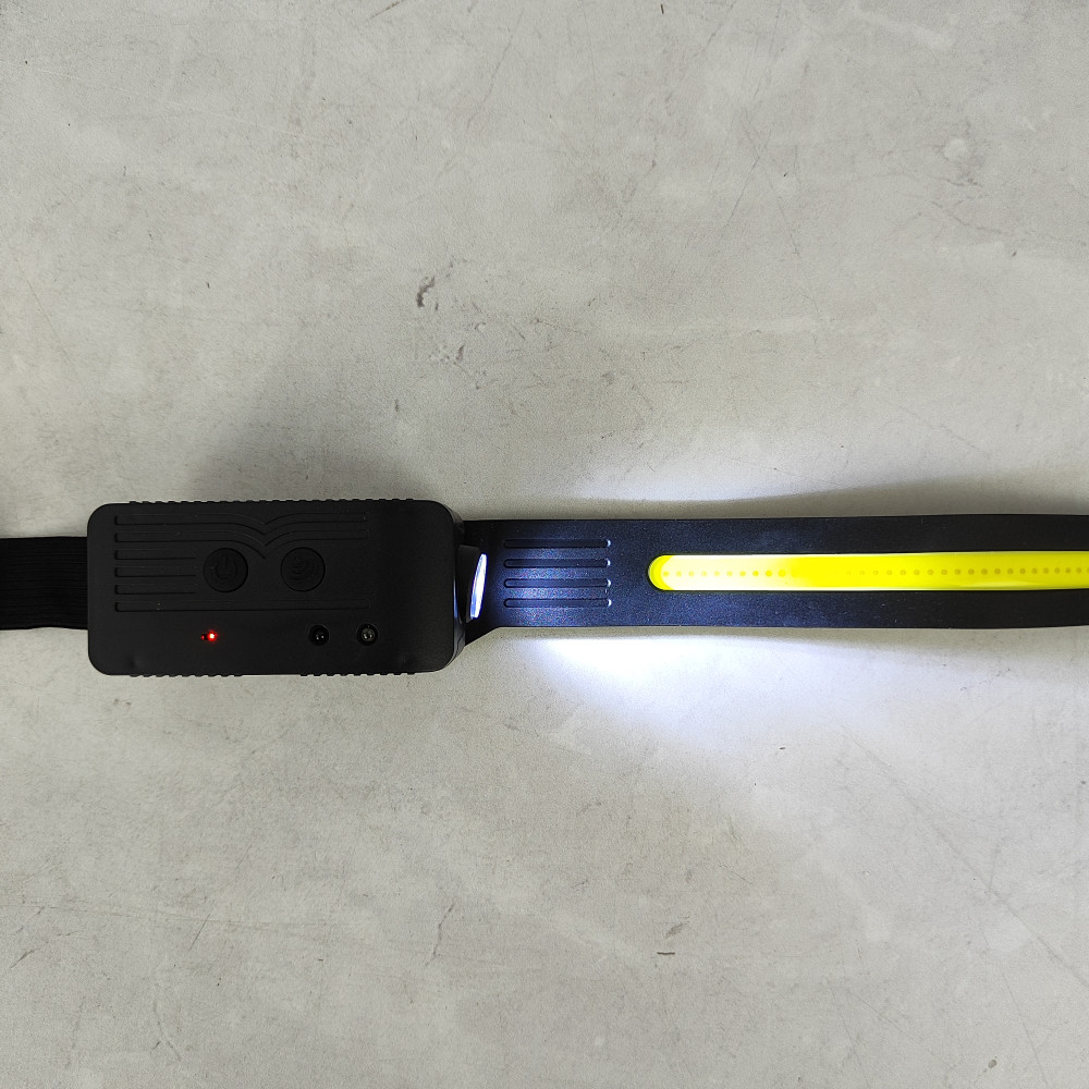 Фонарь налобный 29,2*2,5*3,5 см аккумулятор USB светодиодный 4 режима освещения Baizheng