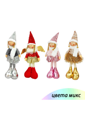 Фигурка новогодняя 44 см ассорти Кукла-Ангел NP-7708 Baizheng