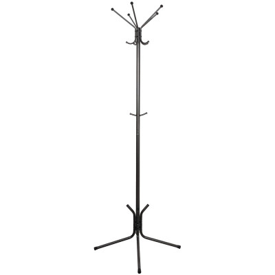 Вешалка металлическая напольная 63х63х177 см графит Луч 5 ЗМИ