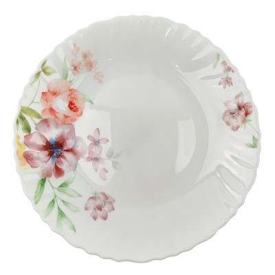 Тарелка стеклокерамическая десертная 19 см Аврора Коралл