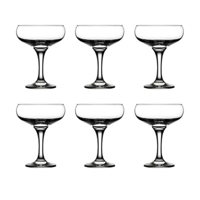 Набор стеклянный фужеров 6 пр 275 мл для шампанского Bistro Pasabahce Набор стеклянный фужеров 6 пр 275 мл для шампанского Bistro Pasabahce