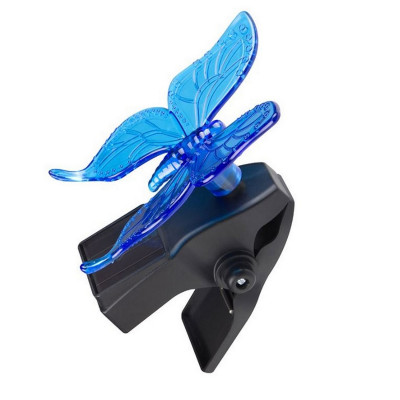 Светильник декоративный 30*30 мм солнечная батарея 1.2 В на прищепке Бабочка Park Светильник декоративный 30*30 мм солнечная батарея 1.2 В на прищепке Бабочка Park