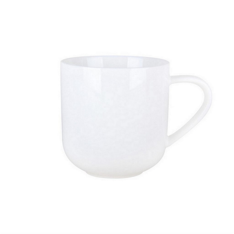 Кружка фарфоровая 480 мл белый Barista Коралл