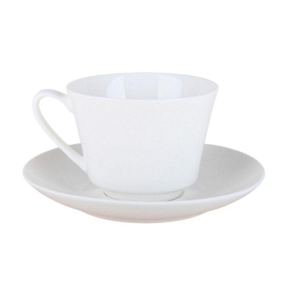 Набор фарфоровый чайный 2 пр 200 мл белый Barista Коралл Набор фарфоровый чайный 2 пр 200 мл белый Barista Коралл