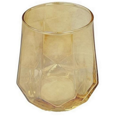 Стакан стеклянный 340 мл Emboss amber Коралл