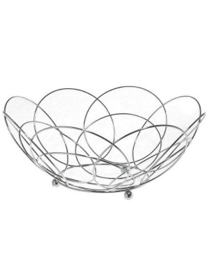 Корзина металлическая для фруктов 26*15 см Коралл