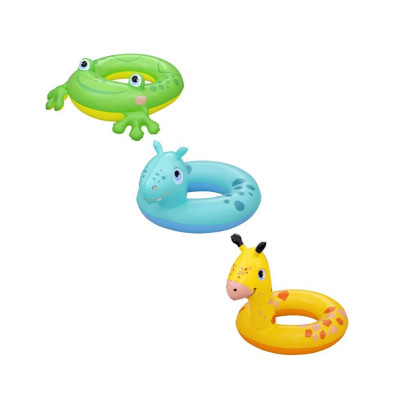 Круг для плавания 68*66 см Животные микс BestWay