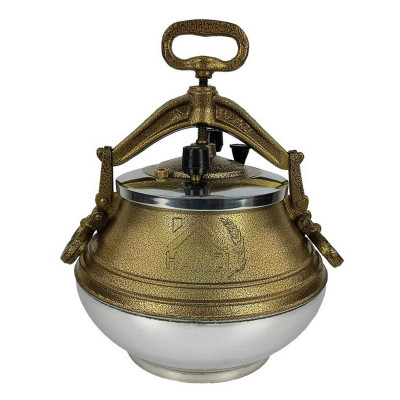 Казан алюминиевый 10 л двухцветный с боковыми ручками Афганский Rashko Baba Казан алюминиевый 10 л двухцветный с боковыми ручками Афганский Rashko Baba