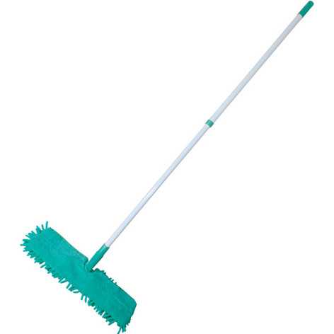 Швабра металлическая 120 см насадка микрофибра 42х12 см двухсторонняя универс MopM5N Рыжий кот