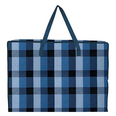 Сумка полипропилен 60х45х20 см на молнии с рисунком Рыжий кот