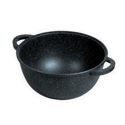 Казан алюминиевый  10 л 32х18,5 см Гранит Горница