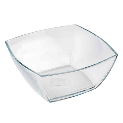 Салатник стеклянный  24 см 1200 мл квадратный Tokio Pasabahce